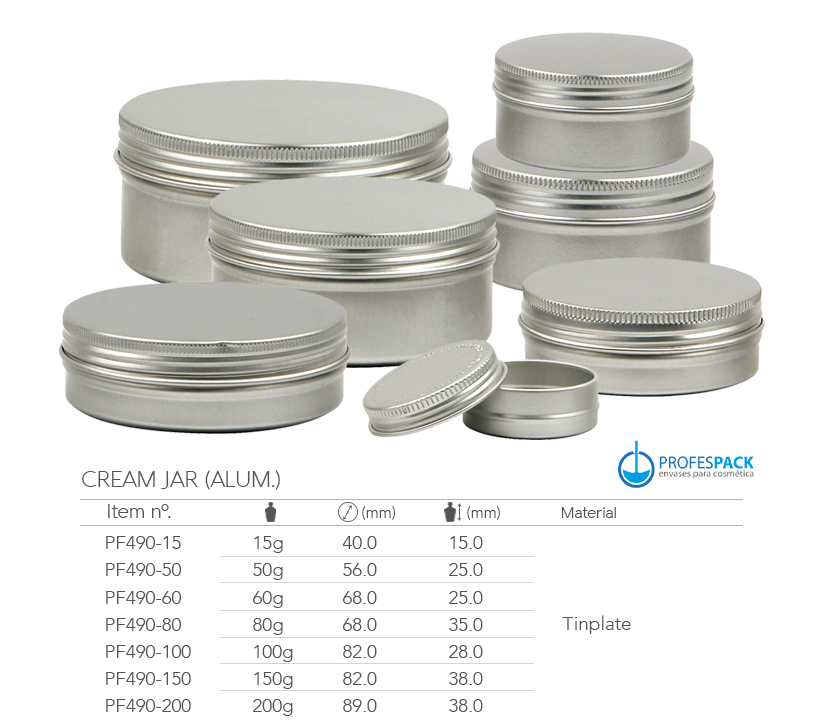 Download Latas de aluminio PF490 | Profespack - Envases para cosmética